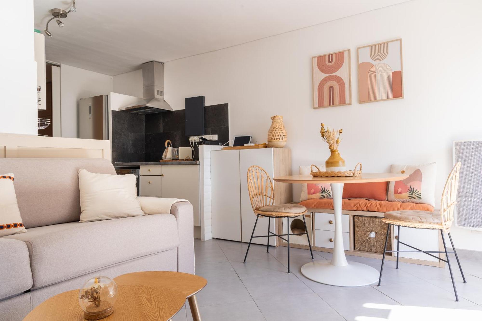 Appart Cosy, Piscine, Clim, Parking Prive - Proche Plage - Arrivee Autonome - Lit Queen Size La Seyne-sur-Mer Eksteriør bilde