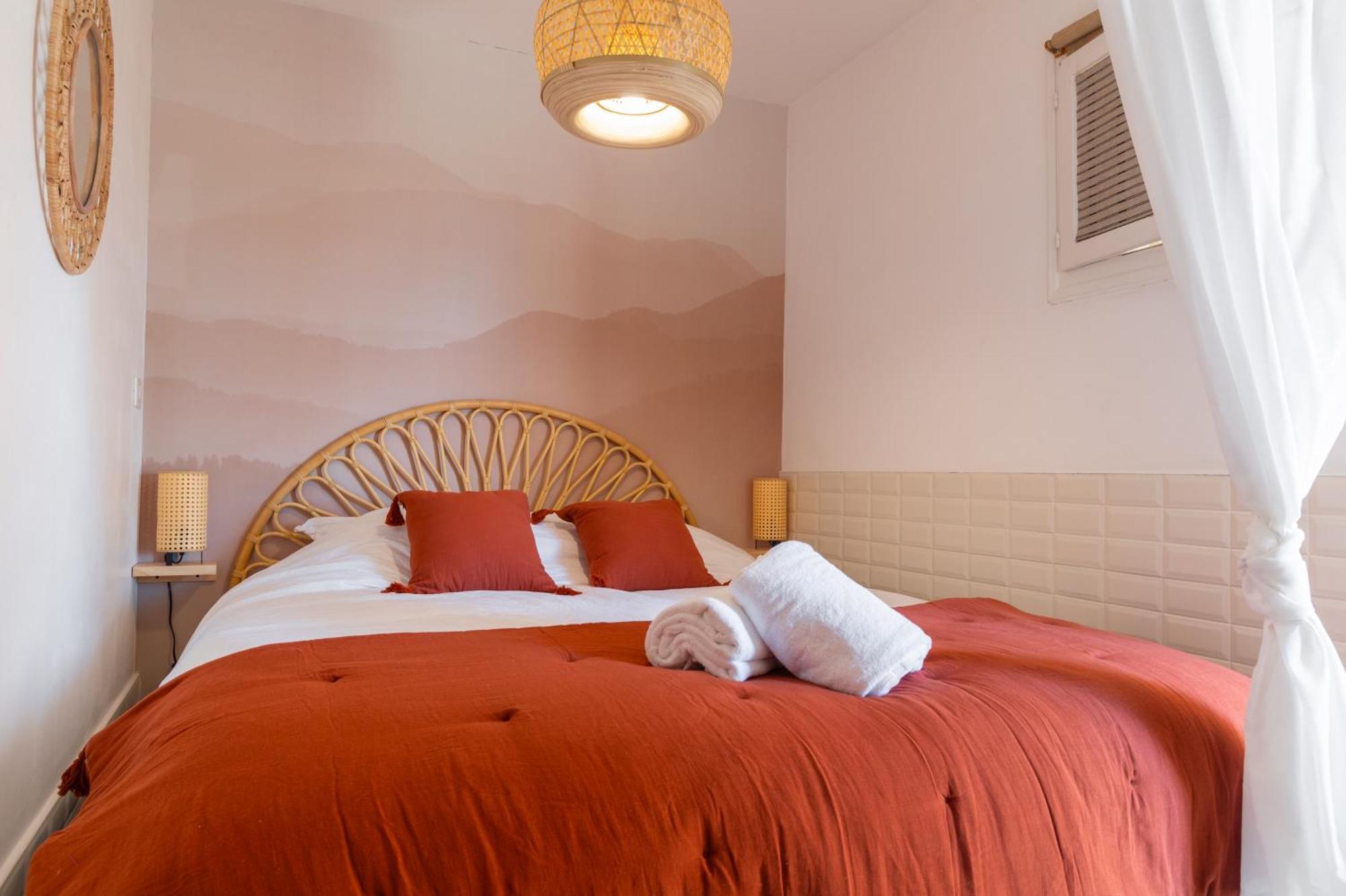 Appart Cosy, Piscine, Clim, Parking Prive - Proche Plage - Arrivee Autonome - Lit Queen Size La Seyne-sur-Mer Eksteriør bilde